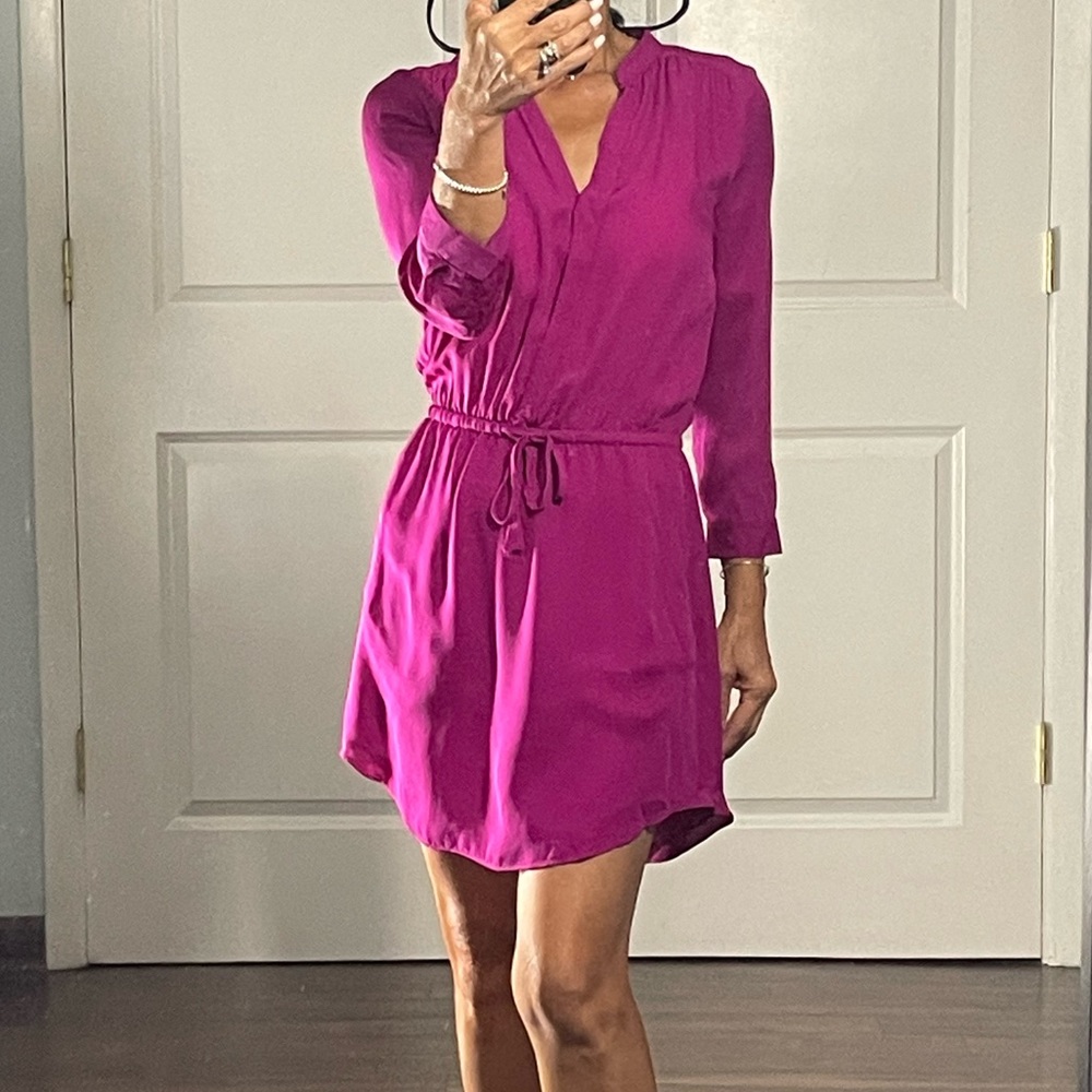Aritzia Babaton Bennett Dress Pink Size XXS - Picture 2 of 12